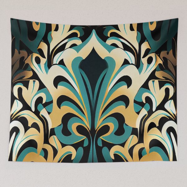Item preview, Surreal Artistic Thick Energetic Simple Hollywood Chic Pattern Digital Painting designed and sold by CodeAndColors.