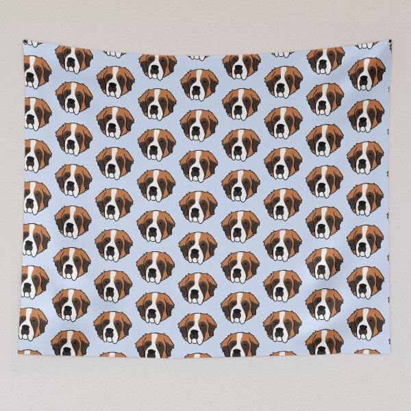 Item preview, Saint Bernard dog illustration  designed and sold by Yarafantasyart.