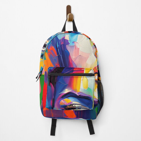 Item preview, Fantasy Colorful Painting of a Face Girl designed and sold by Melcu.