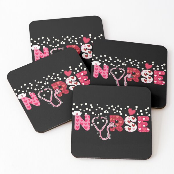 Item preview, Girls Women Nurses Valentines Day Gifts Hearts Stethoscope designed and sold by Med ing.
