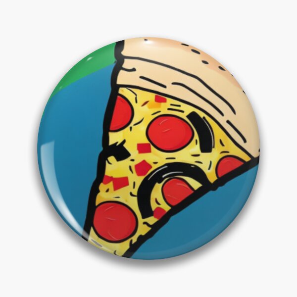 Item preview, Cute Pizza Slice - Simple but Delicious - Hand-drawn Pizza Slice designed and sold by WBP Mart.