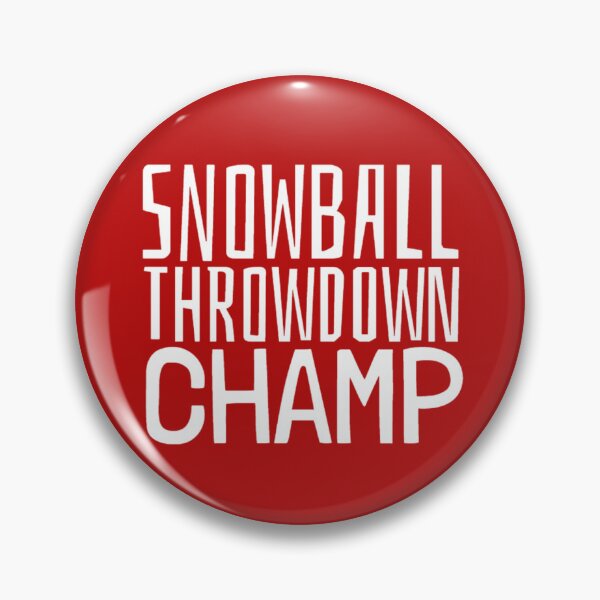 Item preview, Snowball Throwdown Champ, Let's Have A Snowball Fight designed and sold by Monique Prince.