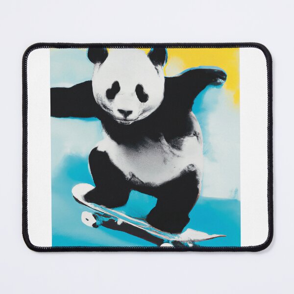 Item preview, Pandy panda skaterboi designed and sold by tingoshi.