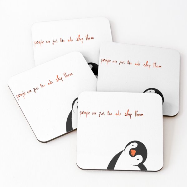 Item preview, penguin-Some people are just like ads skip them designed and sold by kirubhs.