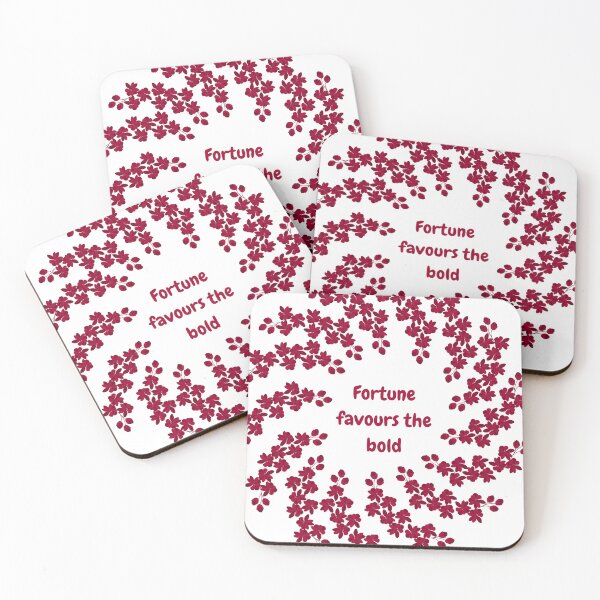 Item preview, Fortune Favours The Bold designed and sold by BasmalaSubhani.