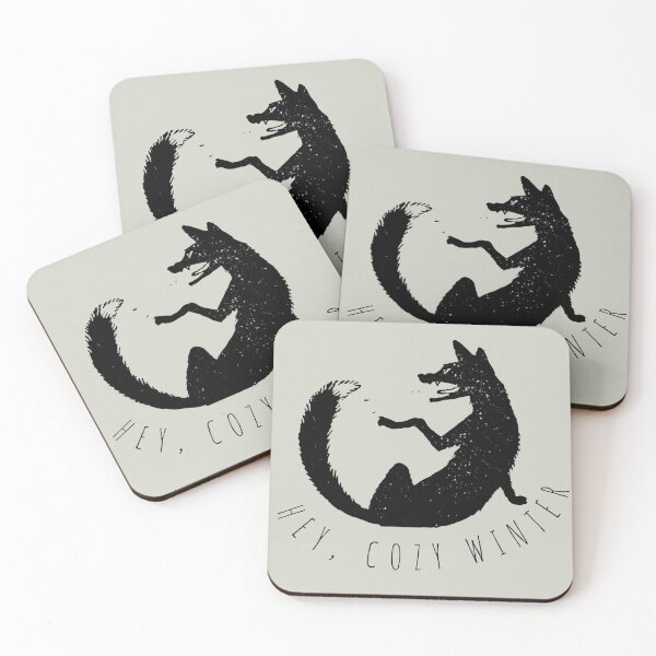 Item preview, Funny black fox designed and sold by Discoverartsy.