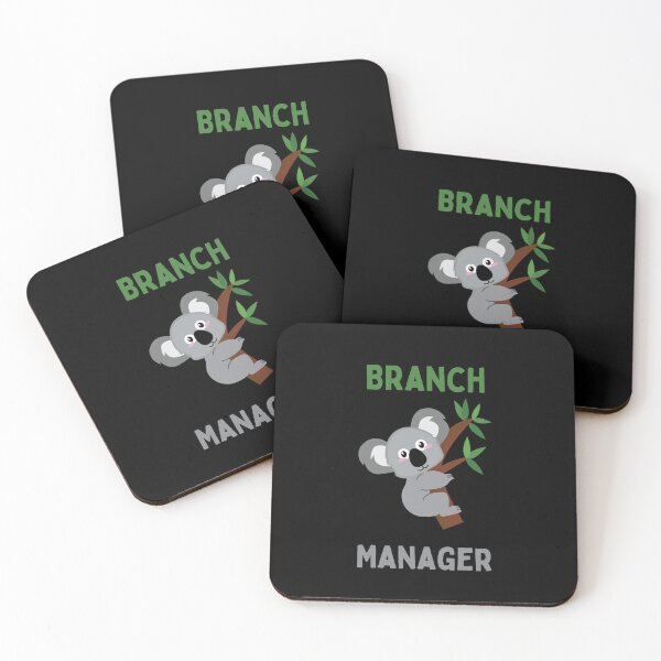 Item preview, Koala Branch Manager Design designed and sold by RektRepublic.