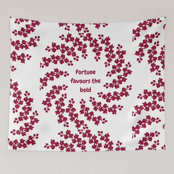 Item preview, Fortune Favours The Bold designed and sold by BasmalaSubhani.