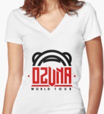 ozuna Women's Fitted V-Neck T-Shirt