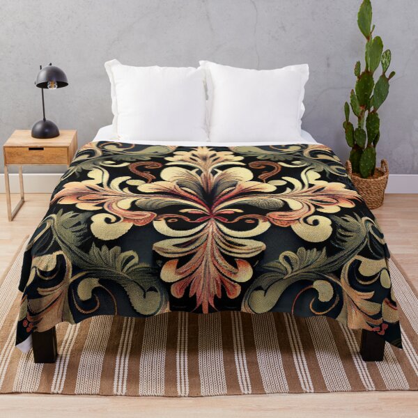 Item preview, Baroque Classic Organic Asian Pattern Digital Painting designed and sold by CodeAndColors.