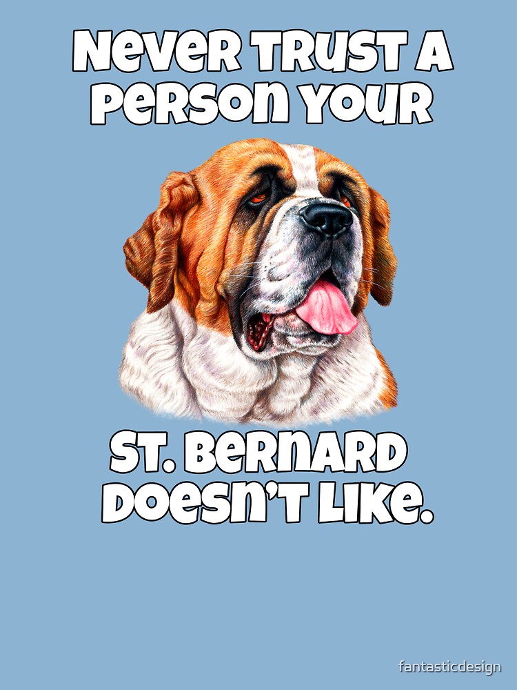 St. Bernard Dog Breed Shirt Gentle Giant Unisex Jersey Short 