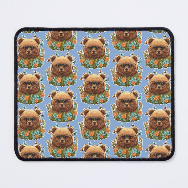 Item preview, A Cool Brown Bear designed and sold by ZooStateofMind.