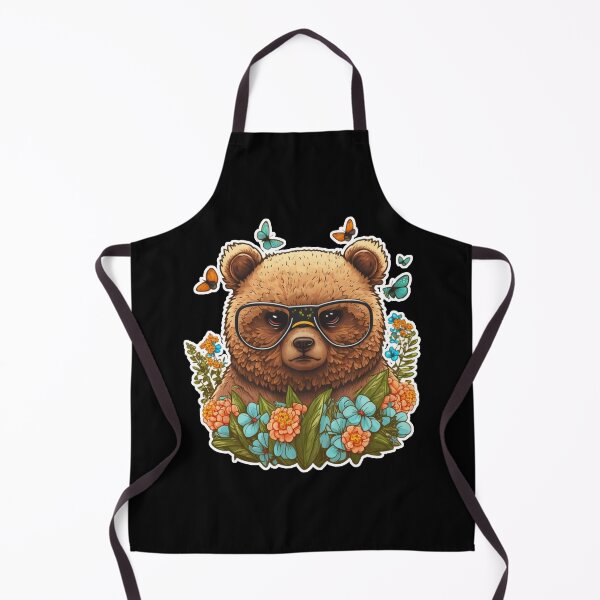 Item preview, A Cool Brown Bear designed and sold by ZooStateofMind.
