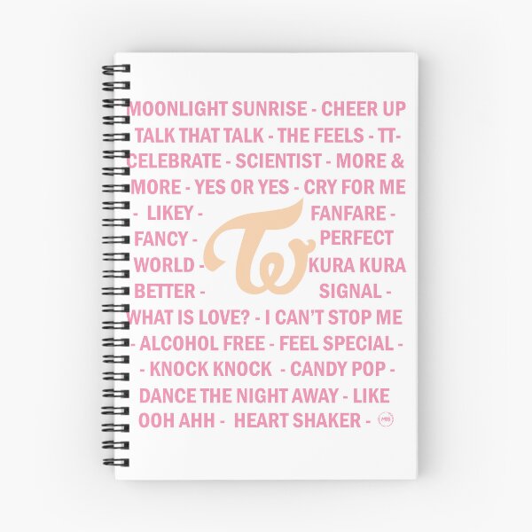 Item preview, Design with TWICE songs designed and sold by mbs-desing.