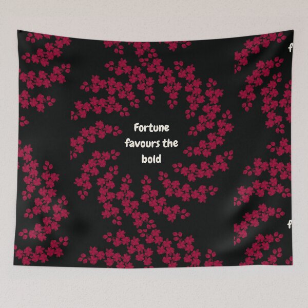 Item preview, Fortune Favours The Bold designed and sold by BasmalaSubhani.