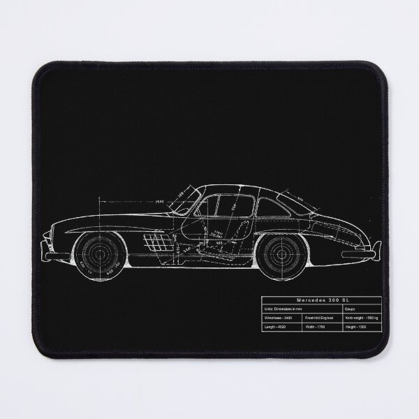 Item preview, Minimalistic Iconic Sports Car side view drawing designed and sold by Suso1.