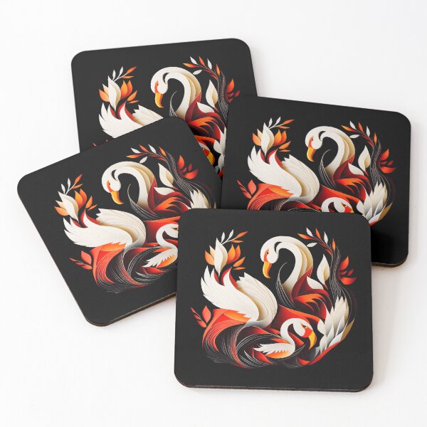Item preview, Swan - The Cut-Out Collection designed and sold by FiveIntentions.