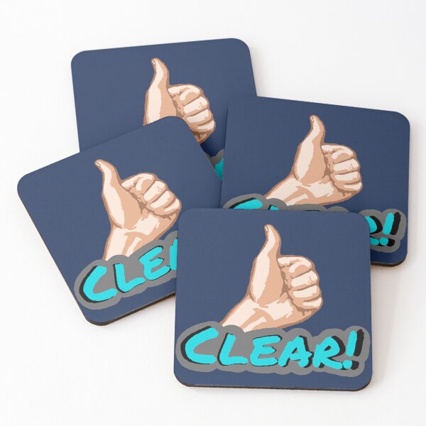 Item preview, Thumbs Up Clear Design designed and sold by BrakeRoom.
