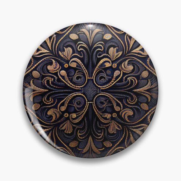 Item preview, Mystical Dark European Pattern Digital Painting designed and sold by CodeAndColors.