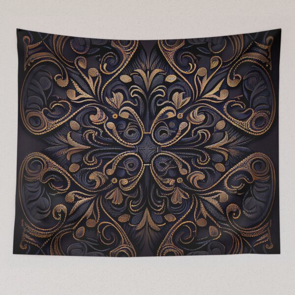 Item preview, Mystical Dark European Pattern Digital Painting designed and sold by CodeAndColors.
