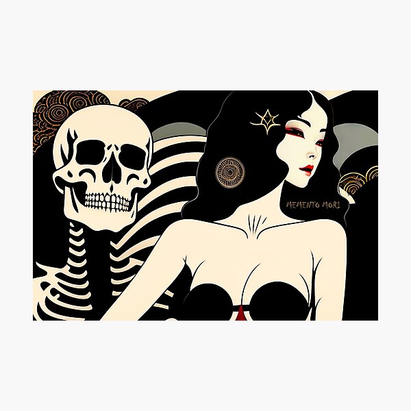Memento Mori - The Beauty and the Death Photographic Print
