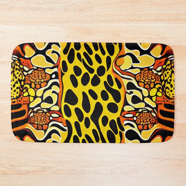 Item preview, Energetic Flat Divine Organic Animal Print Pattern Digital Painting designed and sold by CodeAndColors.