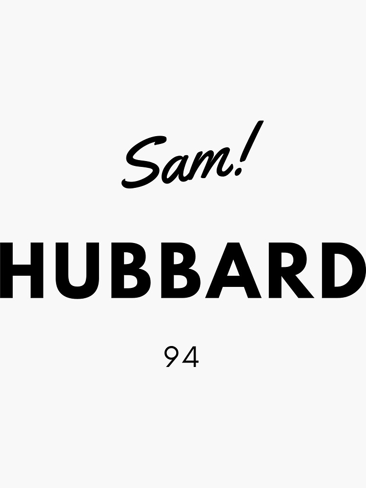 Sam Hubbard Stickers for Sale