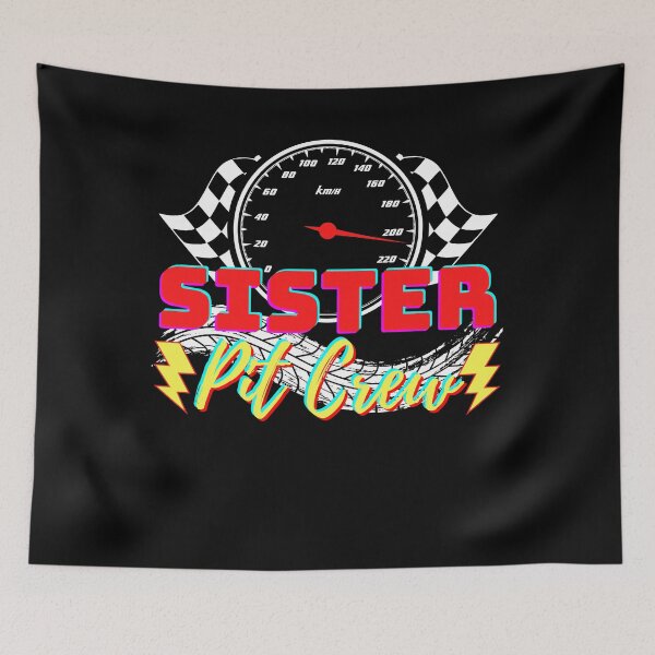 Item preview, Sister Pit Crew designed and sold by reval-store.