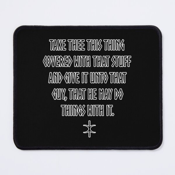 Item preview, Take Thee. Discordian Phrase #1100 designed and sold by Gogmagosh.