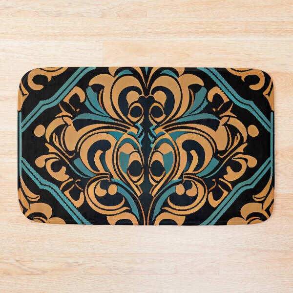 Item preview, Dense Hollywood Regency Pattern Digital Painting designed and sold by CodeAndColors.