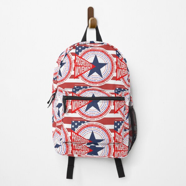 Artikelvorschau, PMD00257 Progressive Movement Designs Stars and Stripes mit progressiven Zielen entworfen und verkauft von ProgressiveLeft.
