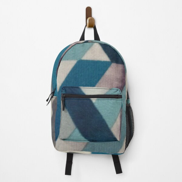Item preview, Geometric lines shades of blue designed and sold by textileprint.