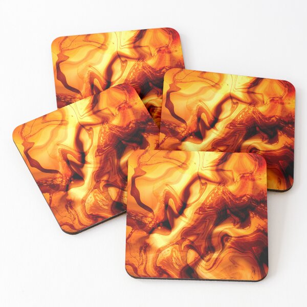 Item preview, Abstract Artwork Fire Lights designed and sold by diezitrones.