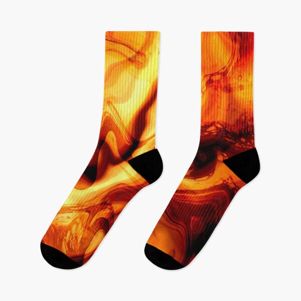 Item preview, Abstract Artwork Fire Lights designed and sold by diezitrones.