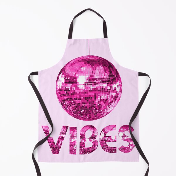Aperçu de l'œuvre Vibes discoball roses des années 70 créée et vendue par Deborah Camp.