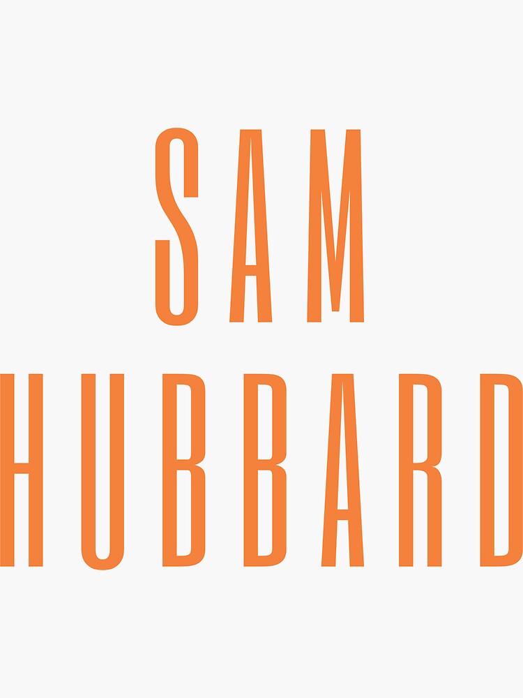 Sam Hubbard Classic T-Shirt Sticker for Sale by Kunalbeechshop