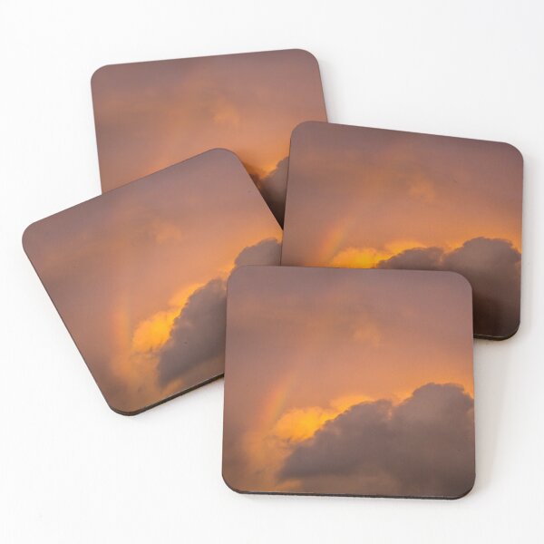 Item preview, Amazing cloudy sky with colorful rainbows designed and sold by AlbertMi.