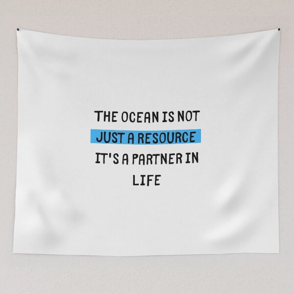 Item preview, Save The Ocean Aquatic Life Quotes designed and sold by erion-store.