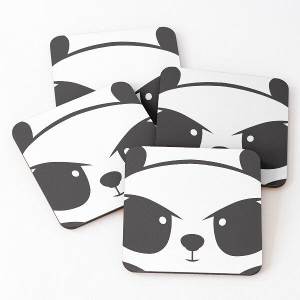 Item preview, Cute Angry Panda designed and sold by linebyline.