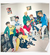 Póster BTS MIC Drop / DNA / Crystal Snow
