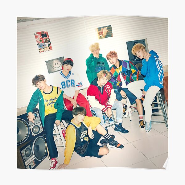 BTS MIC Drop / ADN / Cristal Neige Poster