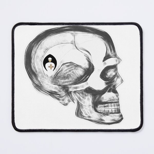 Item preview, right side skull designed and sold by Ahicar Cruz.