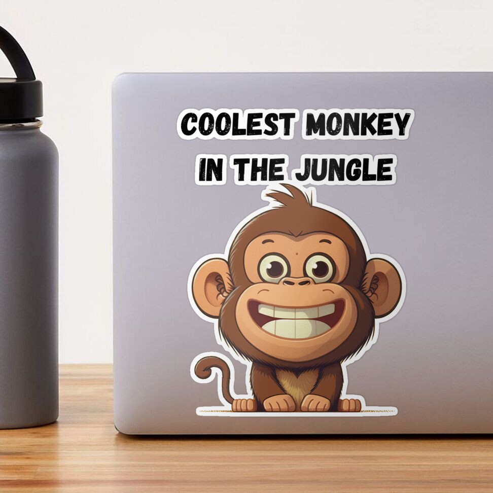 Monkeys in the Jungle Thermos Bottle