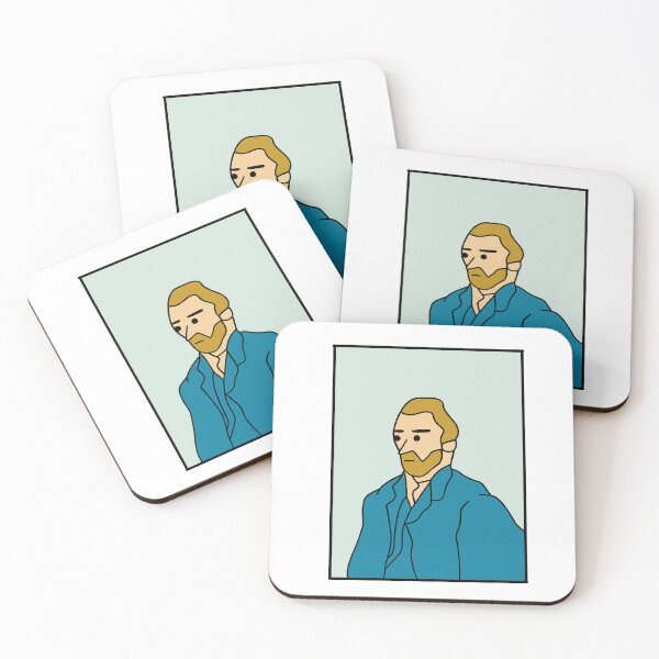 Item preview, Vincent van Gogh Self-portrait  designed and sold by Puffoo.