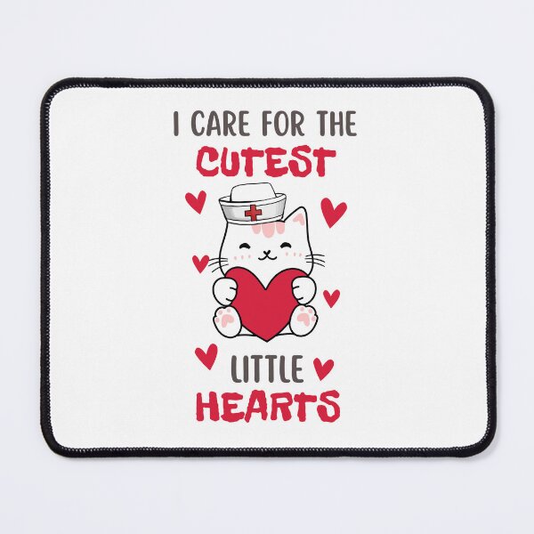Item preview, I Care For The Cutest Little Hearts, Funny designed and sold by medben.