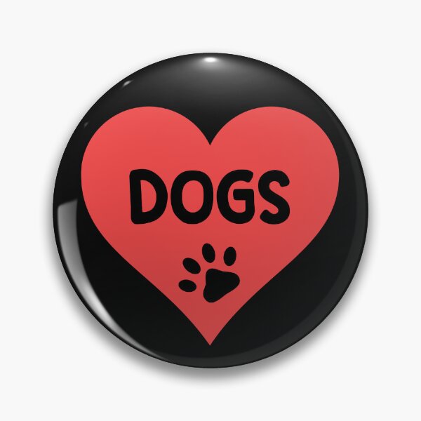 Item preview, I Love Dogs Heart designed and sold by Smile Shop ⭐⭐⭐⭐⭐.