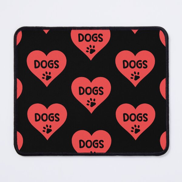 Item preview, I Love Dogs Heart designed and sold by Smile Shop ⭐⭐⭐⭐⭐.