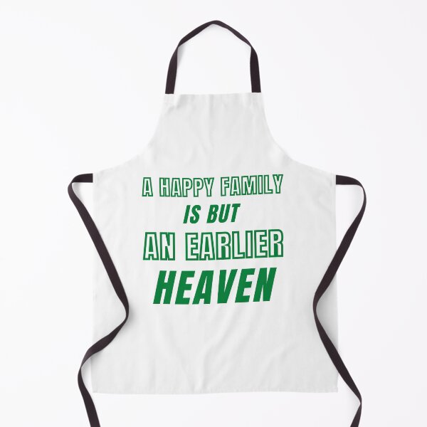 Item preview, A happy family is but an earlier heaven Sticker designed and sold by Helloboutique.