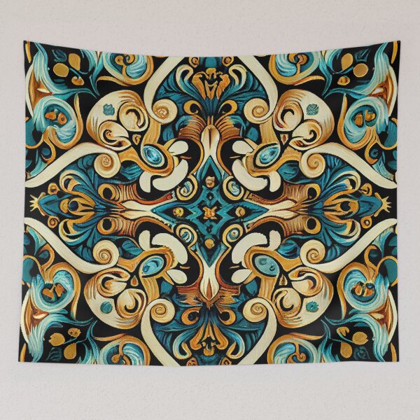 Item preview, Elegant Dazzling Divine Scandifornian Pattern Digital Painting designed and sold by CodeAndColors.