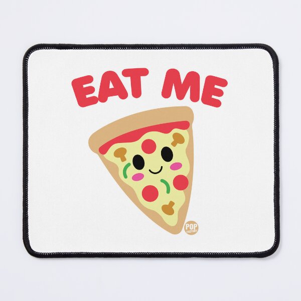 Item preview, Eat me - Funny pizza design designed and sold by TODD GOLDMAN.